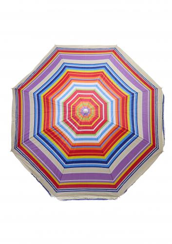 Зонт пляжный фольгированный с наклоном 170 см (6 расцветок) 12 шт/упак ZHU-170 - фото 7