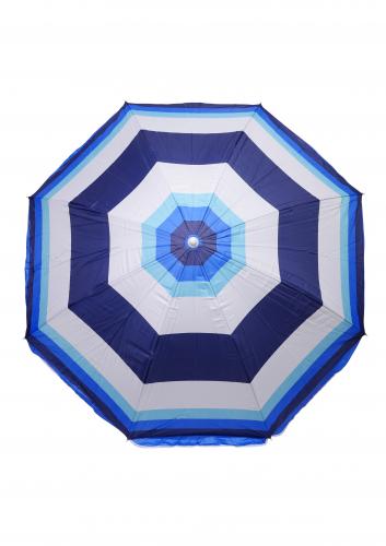 Зонт пляжный фольгированный 150 см (6 расцветок) 12 шт/упак ZHU-150 - фото 2