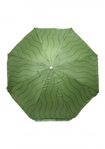 Зонт пляжный фольгированный 240 см (6 расцветок) 12 шт/упак ZHU-240 - фото 8