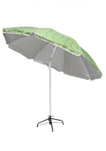 Зонт пляжный фольгированный с наклоном 170 см (6 расцветок) 12 шт/упак ZHU-170 - фото 4